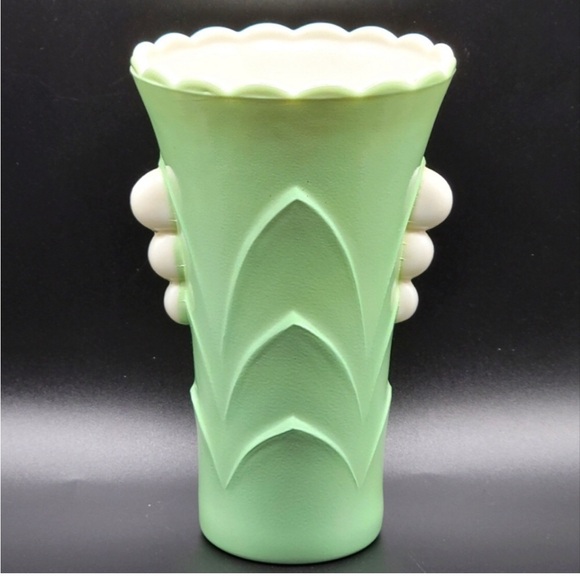 Vintage art deco ceramic vase approx 5 inches - Picture 1 of 4